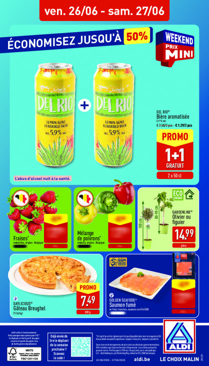 Aldi Dépliant 22.06.2026