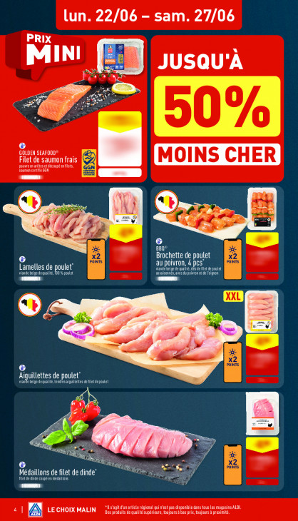 Aldi Dépliant 22.06.2026