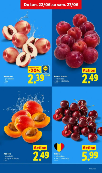Lidl Dépliant 22.06.2026