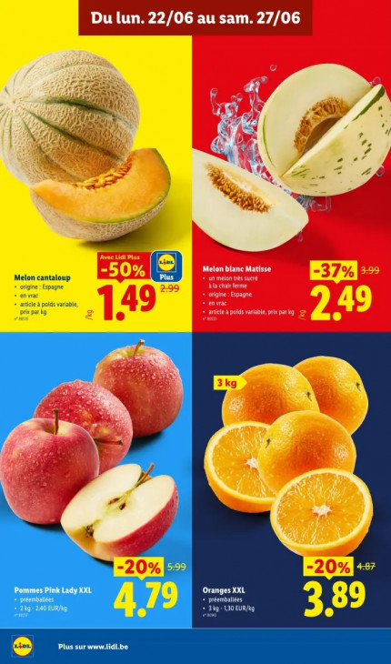 Lidl Dépliant 22.06.2026