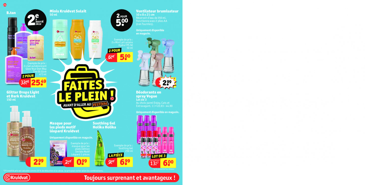 Kruidvat Dépliant 23.06.2026