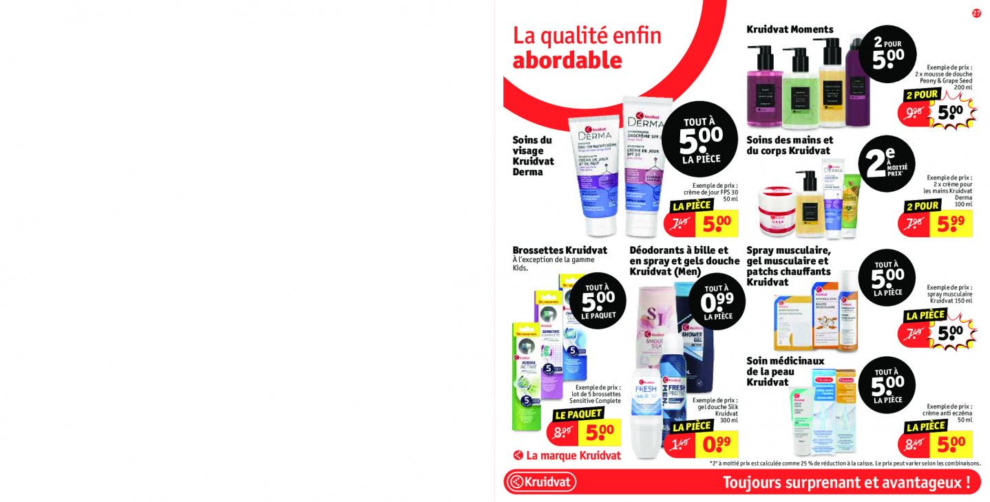 Kruidvat Dépliant 23.06.2026