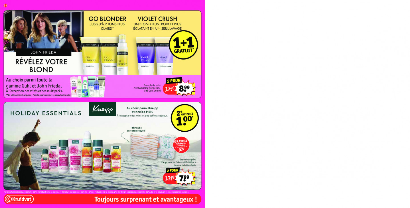 Kruidvat Dépliant 23.06.2026