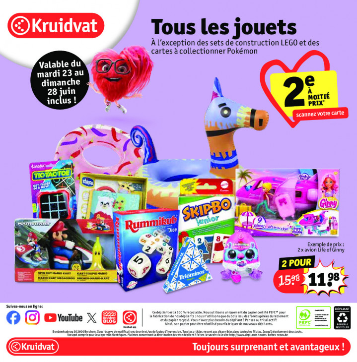 Kruidvat Dépliant 23.06.2026