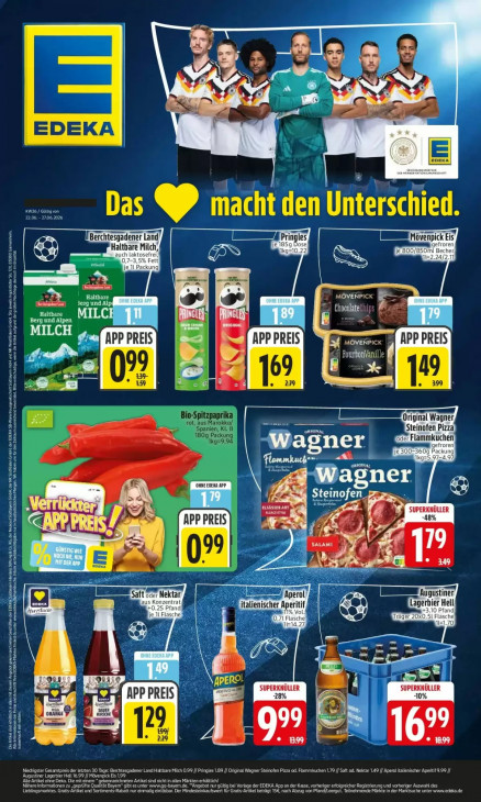 Edeka Angebote ab 22.06.26 - bis 27.06.26