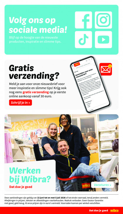 Wibra Folder 22.06.2026