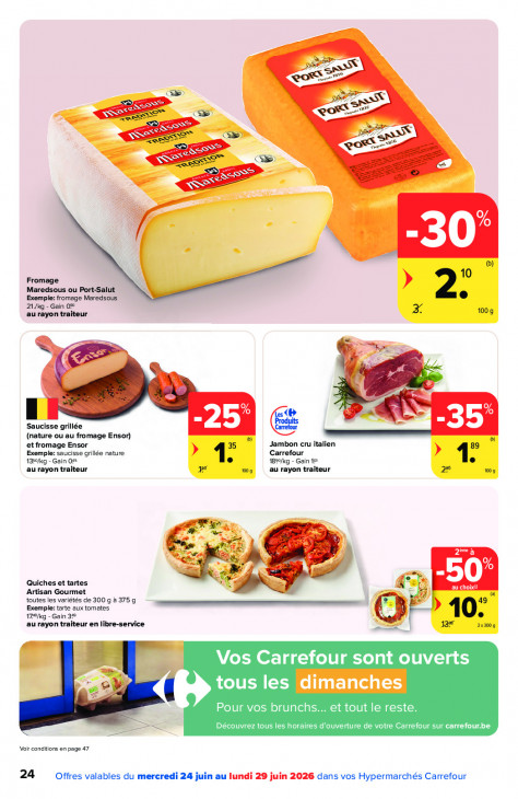 Carrefour Dépliant 24.06.2026