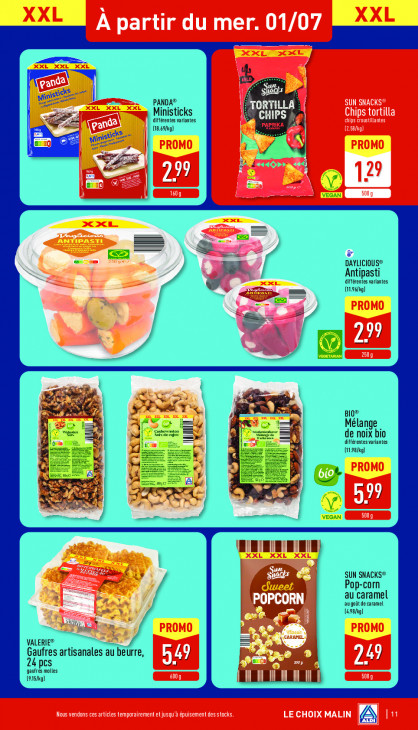 Aldi Dépliant 29.06.2026