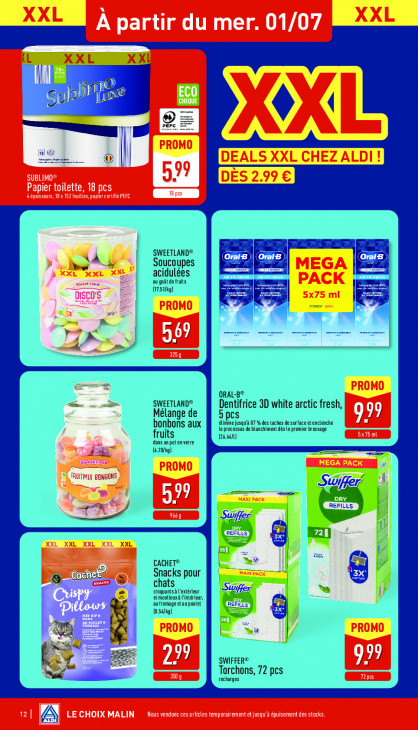 Aldi Dépliant 29.06.2026