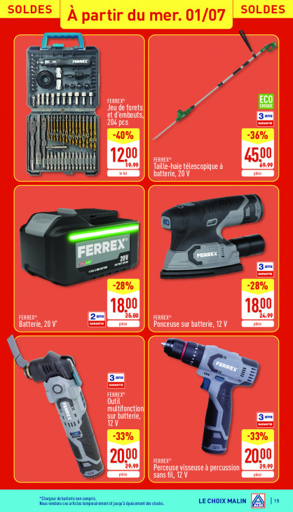Aldi Dépliant 29.06.2026
