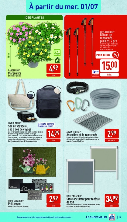 Aldi Dépliant 29.06.2026