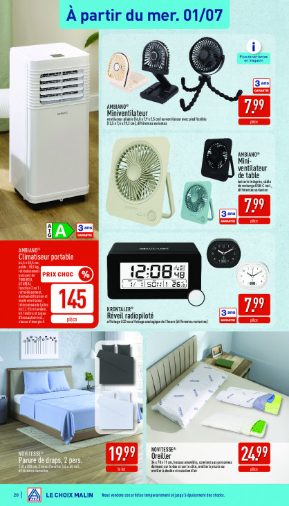 Aldi Dépliant 29.06.2026