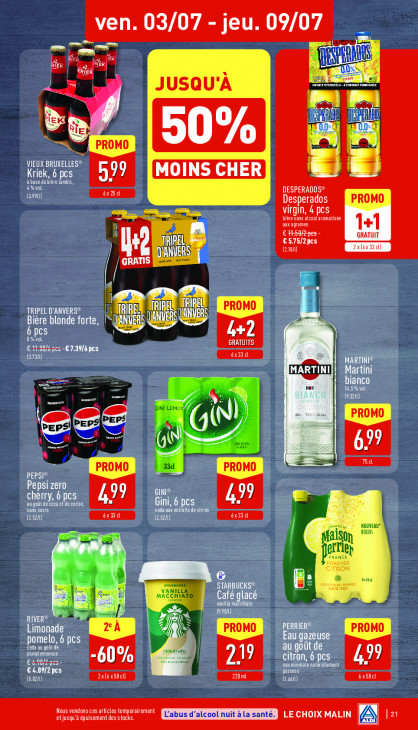 Aldi Dépliant 29.06.2026