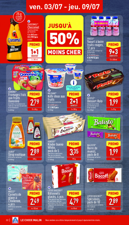 Aldi Dépliant 29.06.2026