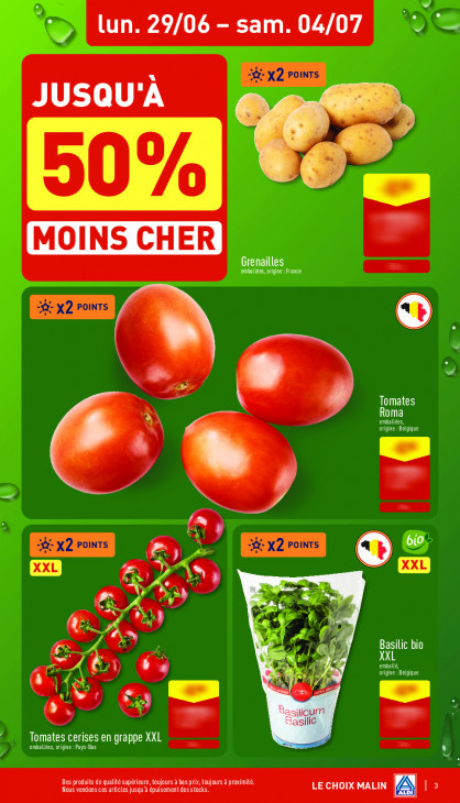 Aldi Dépliant 29.06.2026