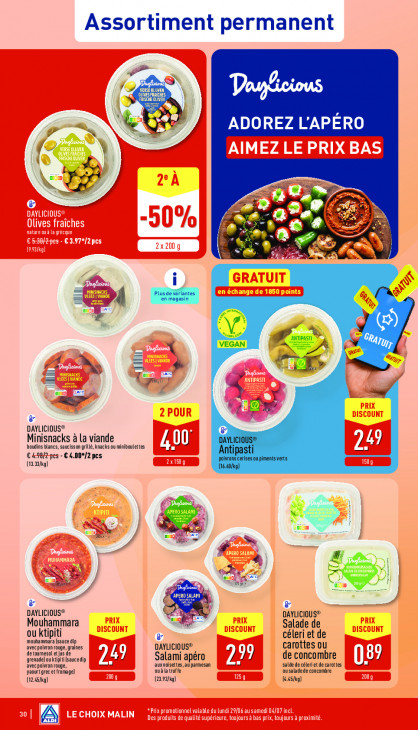 Aldi Dépliant 29.06.2026