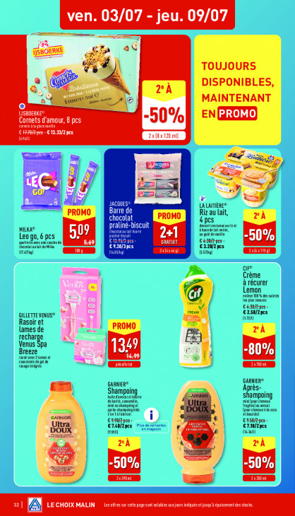 Aldi Dépliant 29.06.2026