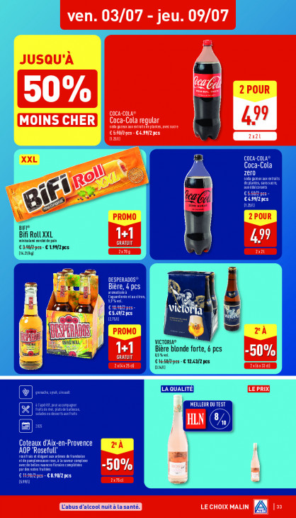 Aldi Dépliant 29.06.2026
