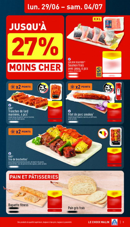 Aldi Dépliant 29.06.2026