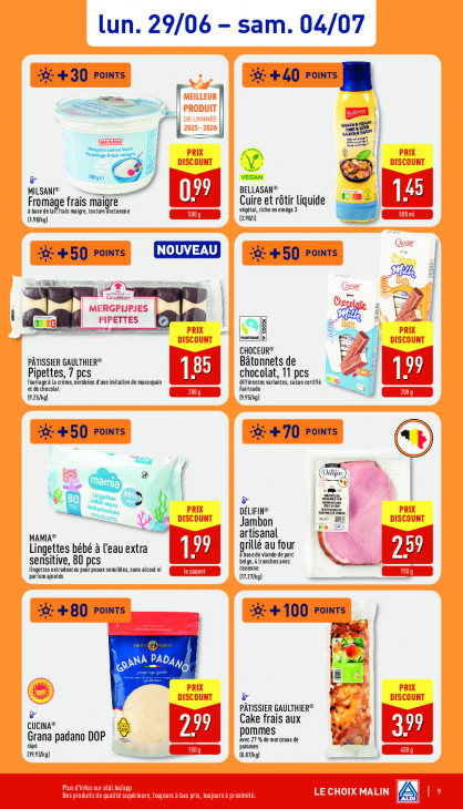 Aldi Dépliant 29.06.2026