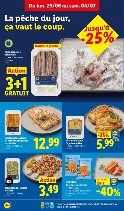 Lidl Dépliant 29.06.2026