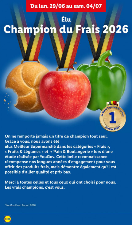 Lidl Dépliant 29.06.2026