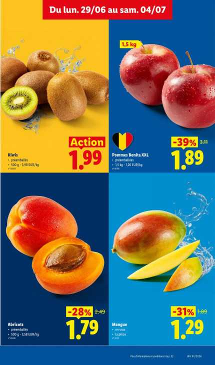 Lidl Dépliant 29.06.2026
