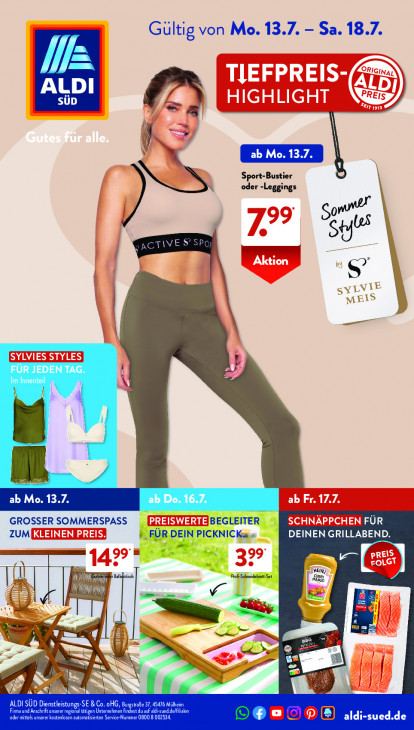 Aldi Süd Angebote ab 13.07.26 - bis 18.07.26
