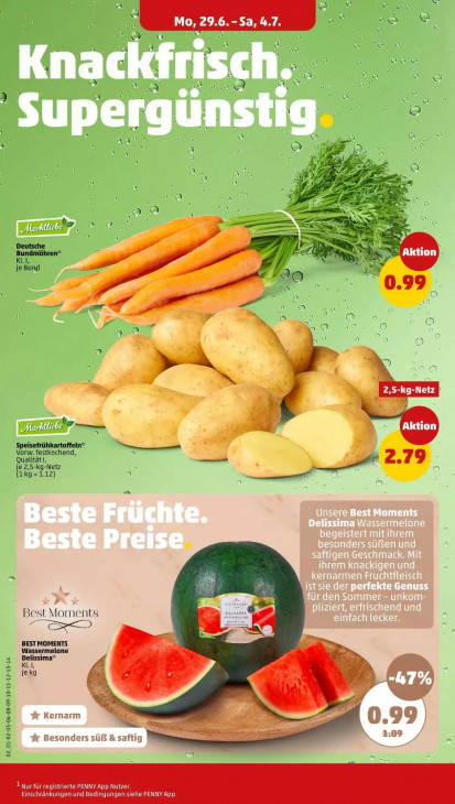 Penny Angebote ab 29.06.26 bis 04.07.26
