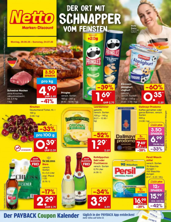 Netto Angebote ab 29.06.26 - bis 04.07.26
