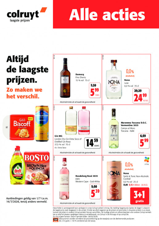 Colruyt 01.07.26 - 14.07.26