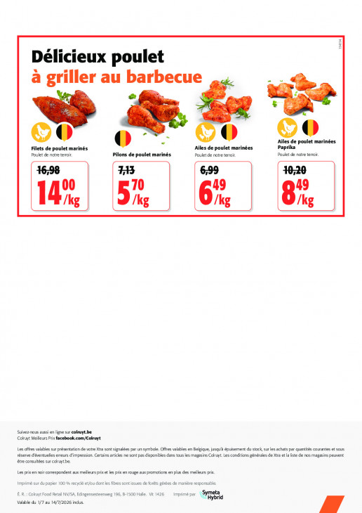 Colruyt Dépliant 01.07.2026