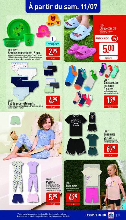 Aldi Dépliant 06.07.2026