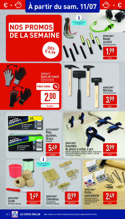 Aldi Dépliant 06.07.2026