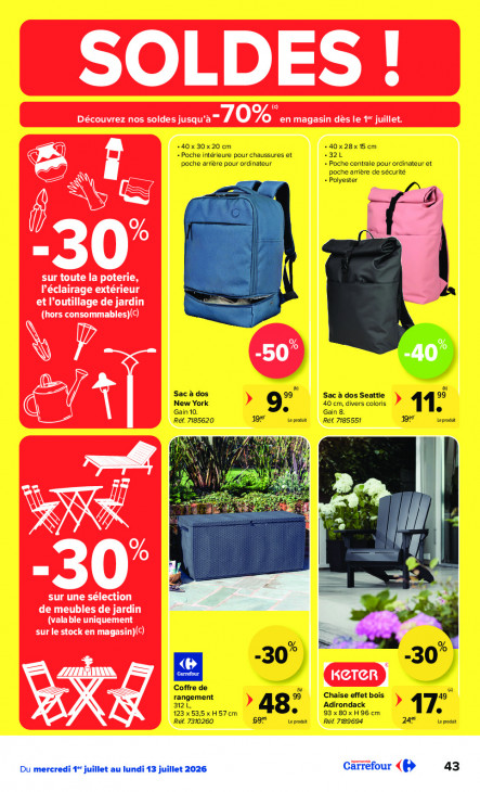 Carrefour Dépliant 01.07.2026