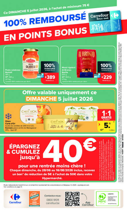 Carrefour Dépliant 01.07.2026