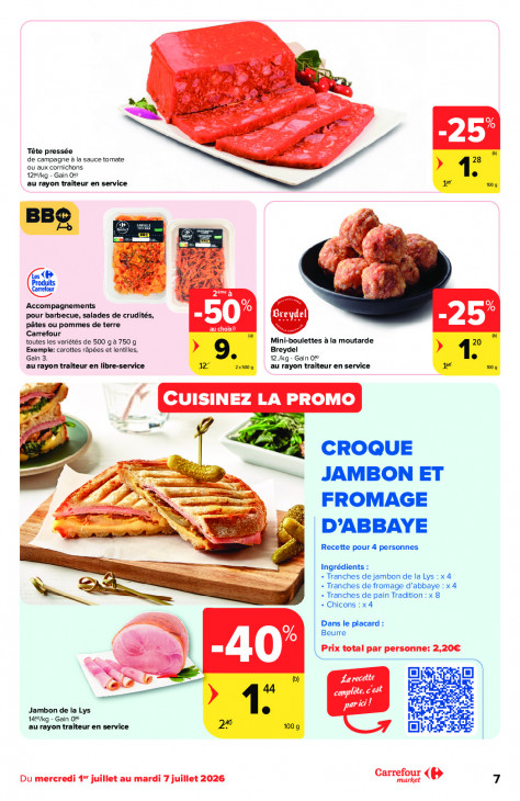Carrefour Dépliant 01.07.2026