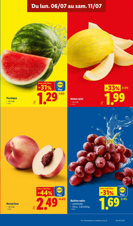 Lidl Dépliant 06.07.2026