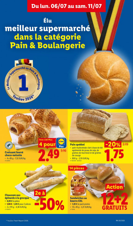 Lidl Dépliant 06.07.2026