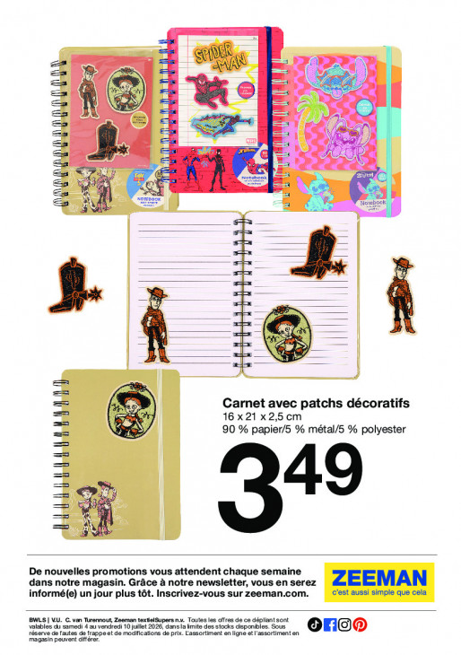 Zeeman Dépliant 04.07.2026