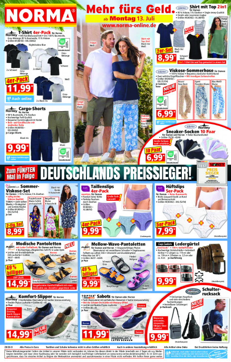 Norma Angebote ab 13.07.26 - bis 18.07.26