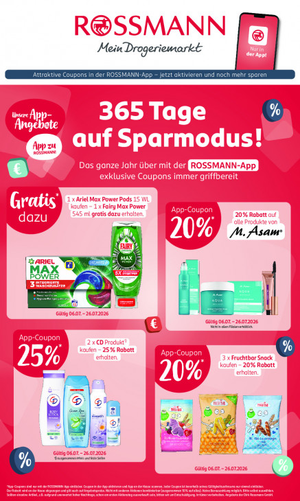 Rossmann Angebote ab 06.07.26 - bis 10.07.26