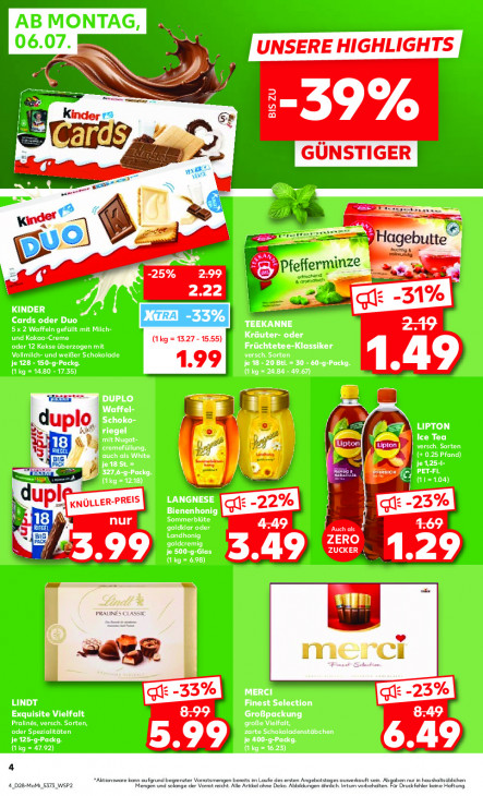 Kaufland Angebote ab 06.07.26 bis 08.07.26