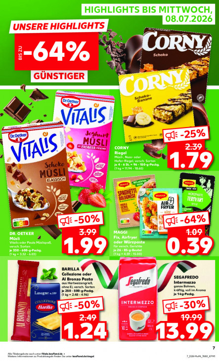 Kaufland Angebote ab 06.07.26 bis 08.07.26