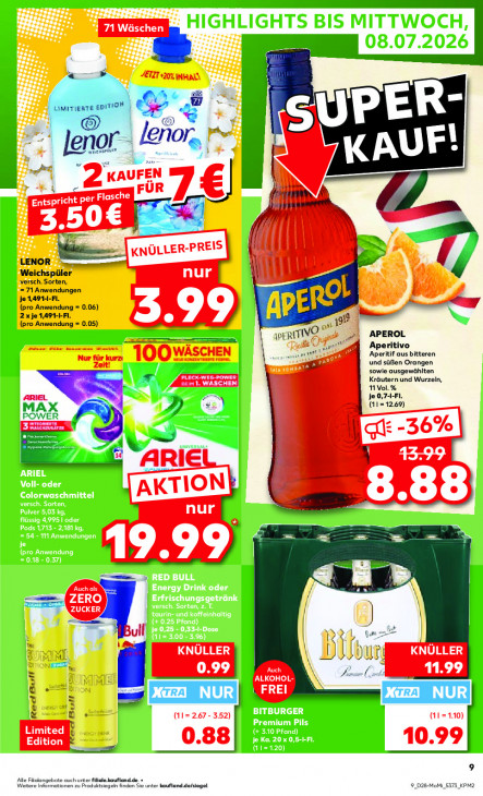 Kaufland Angebote ab 06.07.26 bis 08.07.26