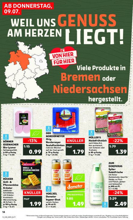 Kaufland Angebote ab 09.07.26 bis 15.07.26