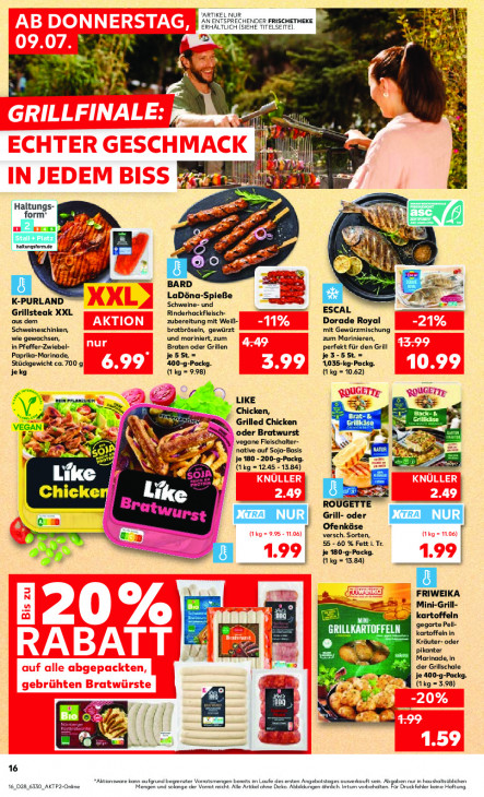 Kaufland Angebote ab 09.07.26 bis 15.07.26