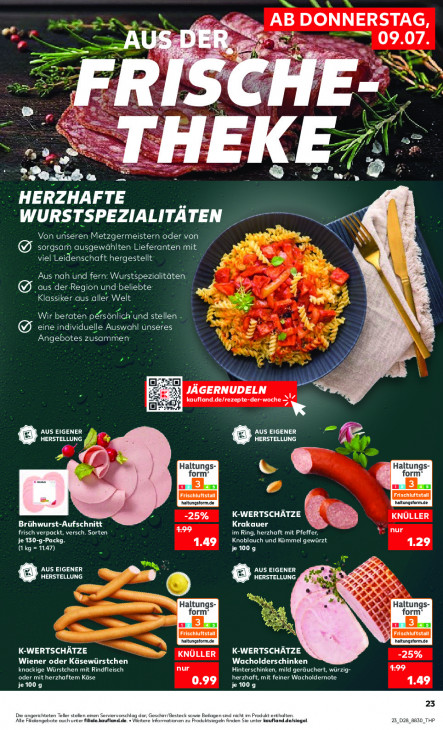 Kaufland Angebote ab 09.07.26 bis 15.07.26