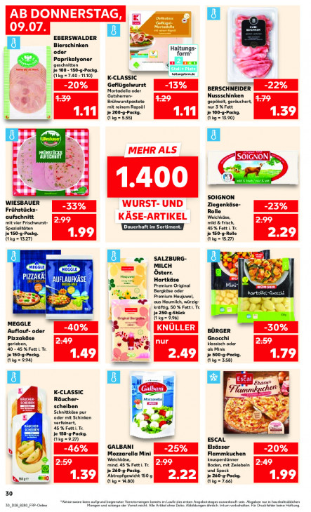 Kaufland Angebote ab 09.07.26 bis 15.07.26