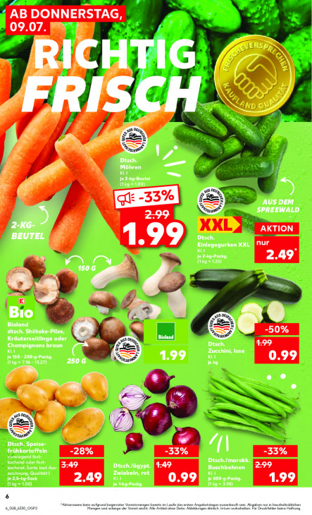 Kaufland Angebote ab 09.07.26 bis 15.07.26